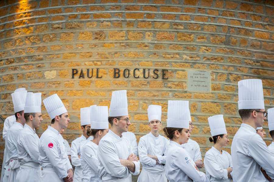 Chef de l'Équipe de France au travail sur le concours Bocuse d'Or