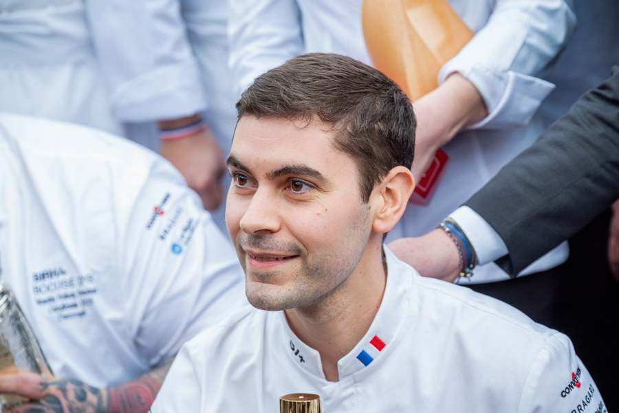 Équipe de France au complet, concours Bocuse d'Or