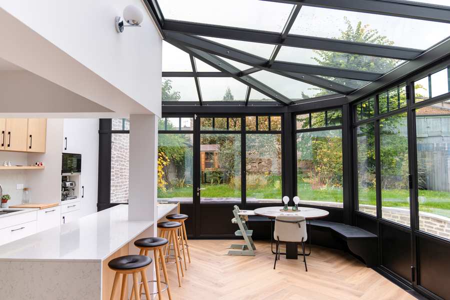 Détail architectural d'une réalisation MSK