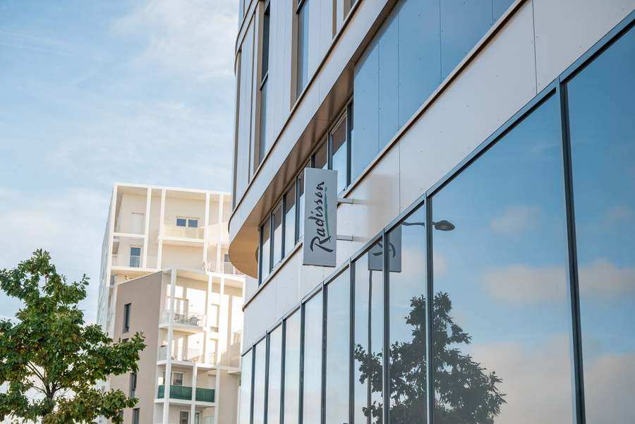 Finition d'une façade Soprema